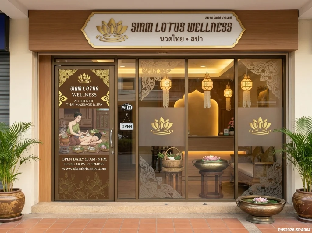 แต่งร้านนวดไทย